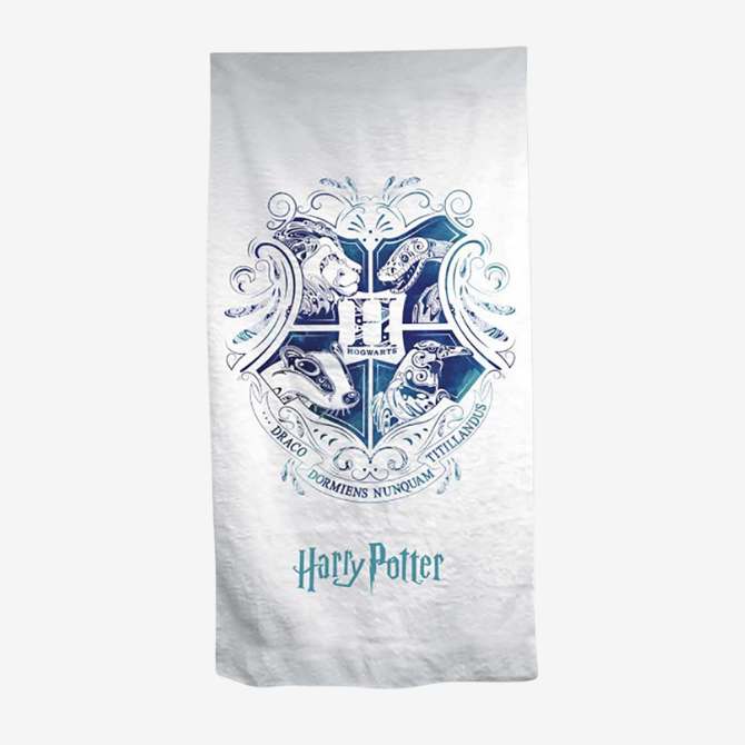 Drap De Plage / Serviette Harry Potter 70x140 Cm - Microfibre Absorbante, Léger - Idéal Plage, Piscine, Voyage